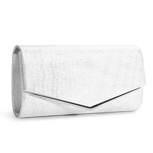BAIGIO Elegant Sparkly Wedding Clutch Purse