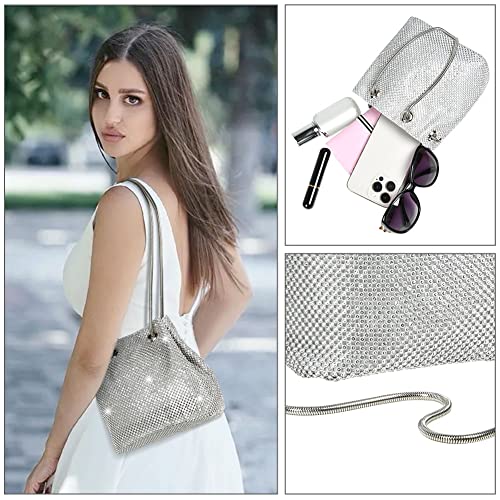 Rhinestone Bucket - Fashion Women's Crystal Designer Handbag