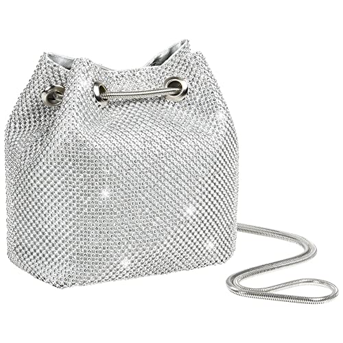 Rhinestone Bucket - Fashion Women's Crystal Designer Handbag
