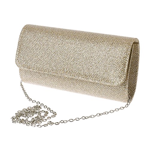Silver Envelope Evening Shoulder Bag - IOOOFU - 20x11x5cm
