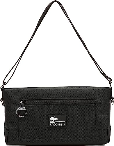 Lacoste Unisex Noir Vert Handbag