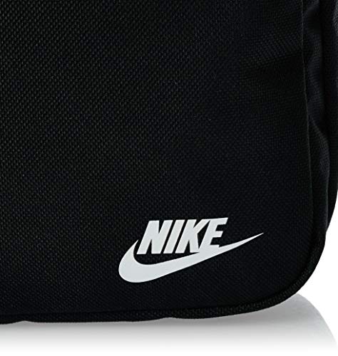 NIKE Nk Heritage SMIT - Gym Bag - Black/(White)