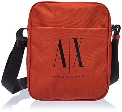 Armani Exchange Men's Icon Crossbody, Rooibos, S UK