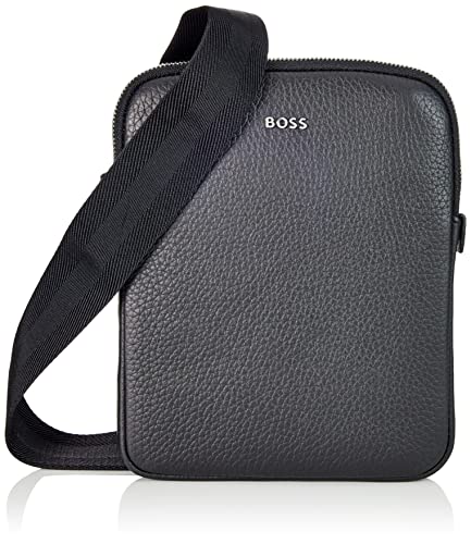 BOSS Men's Black Crosstown Phone Pouch