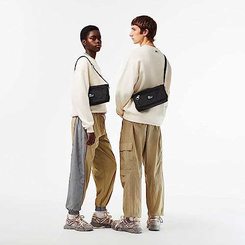 Lacoste Unisex Noir Vert Handbag