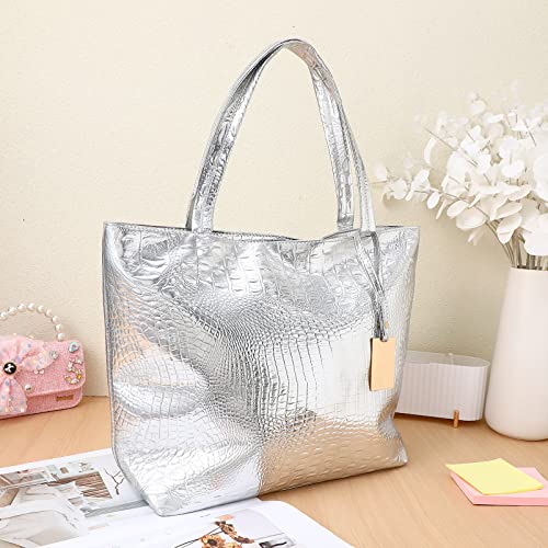 ABOOFAN Designer Tote: Large PU Shoulder Bag