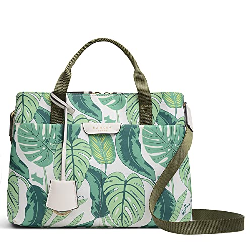 Radley London Maple Cross Satchel - White Medium