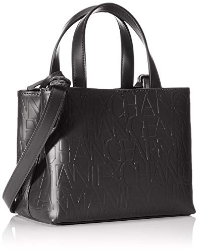 Armani Exchange Liz-Small Designer Shopping Satchel Bag