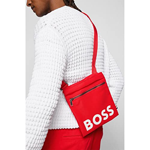 BOSS Men's Catch_S Bright Red Belt Bag