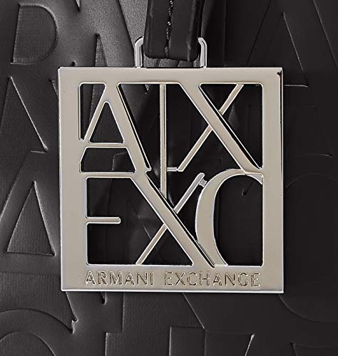 Armani Exchange Liz-Small Designer Shopping Satchel Bag