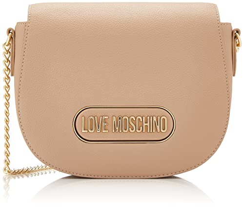Love Moschino Taupe Shoulder Bag - Women's Designer Handbag