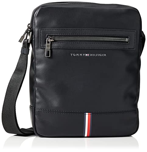 Tommy Hilfiger Men's Small Black Corporate Shoulder Bag