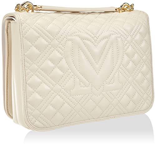 Love Moschino Women's Avorio Shoulder Bag, 19x26x9