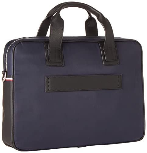 Tommy Hilfiger Men's Nylon Computer Bag, Blue (Space Blue)