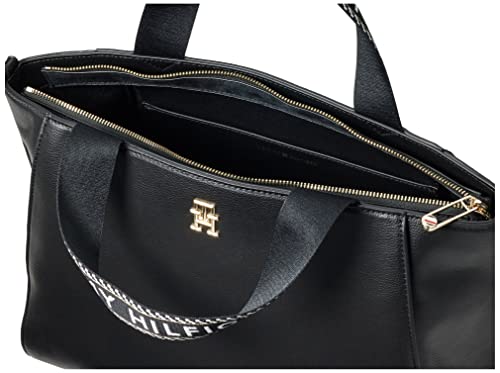 Tommy Hilfiger Women's Black Tote Shoulder Bag