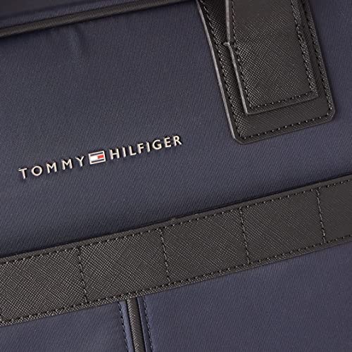 Tommy Hilfiger Men's Nylon Computer Bag, Blue (Space Blue)