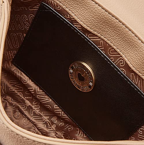 Love Moschino Taupe Shoulder Bag - Women's Designer Handbag