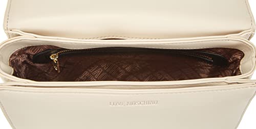 Love Moschino Women's Avorio Shoulder Bag, 19x26x9