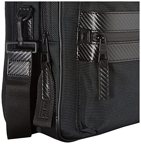 Tommy Hilfiger Men's Black Nylon Duffle Travel Bag