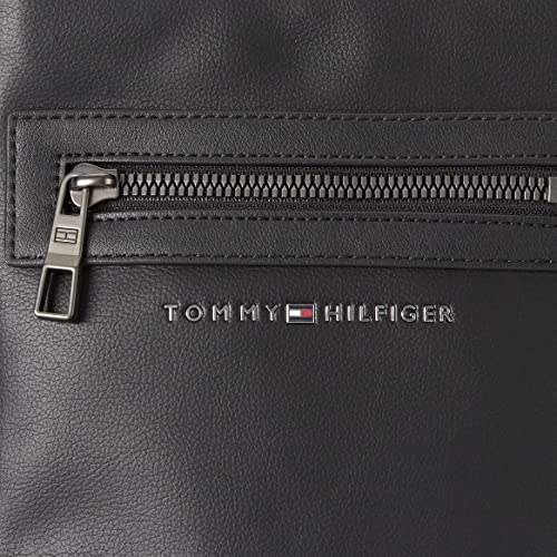 Tommy Hilfiger Men's Black Mini Crossover Shoulder Bag
