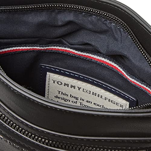 Tommy Hilfiger Men's Black Mini Crossover Shoulder Bag