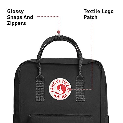 KALIDI Lightweight Designer Backpack for 15" Laptop