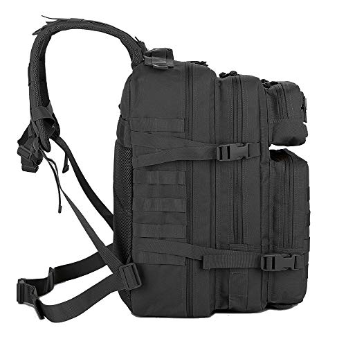 QT&QY 45L Tactical Backpack - Camouflage Designer Handbag