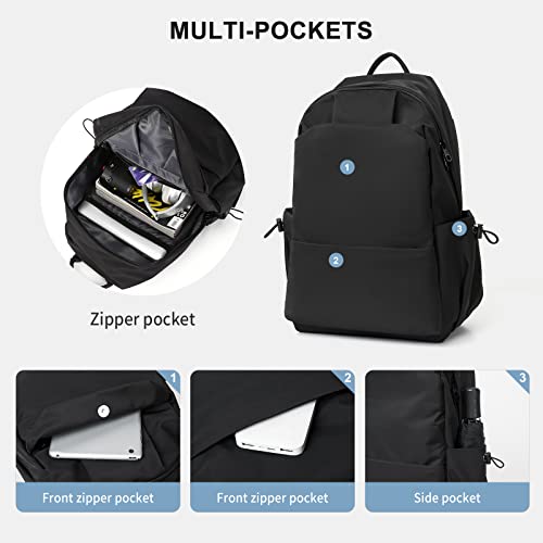 Designer Handbags - Chic Travel School Backpack, 14 Inch Laptop, Lightweight