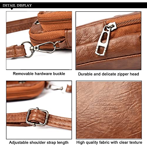 YIWEIYA Zipper Cross Body Phone Bag - Designer Handbag