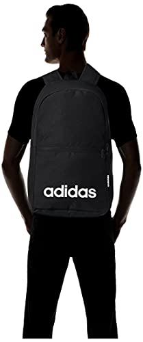 adidas Lin Clas Bp Day Sports Backpack - Black/Black/White, NS