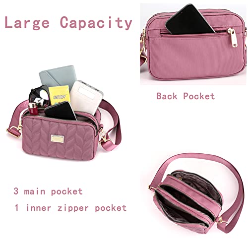 Ecohaso Waterproof Multi-Pocket Cross Body Bag (Black)