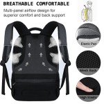 Marcello Laptop Backpack: USB Charging, Anti-Theft, Water Resistant