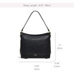 RADLEY London Babington Medium Ziptop Shoulder Handbag - Black