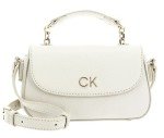 Calvin Klein Women's Crossbody Handbag, Dark Ecru