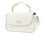 Calvin Klein Women's Crossbody Handbag, Dark Ecru