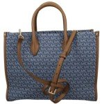Michael Kors Mirella Kleine Handtasche - Denim/Blau-Small