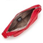 Kipling Women's Arto Designer Handbag in Red Rouge