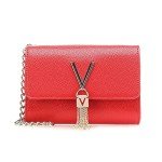 Valentino by Mario Womens VBS1R403G Divina Clutch Silver (ARGENTO)