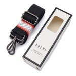 Kolti Striped Crossbody Handbag Strap, Wide Adjustable Buckle