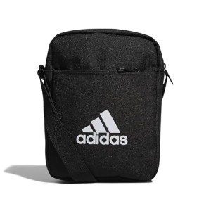 Designer black adidas EC ORG handbag