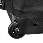 Slazenger Black Trolley Suitcase: 26in/64cm