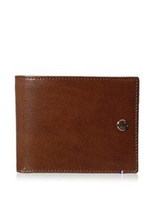 S.T. Dupont Men's Brown Billfold 6CC Wallet