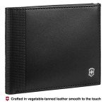 Victorinox Swiss Army Black Alox Bi-Fold Wallet