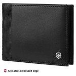 Victorinox Swiss Army Black Alox Bi-Fold Wallet