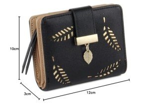 LHHMZ Leaf Bifold Wallet - Girls' Designer Coin Purse