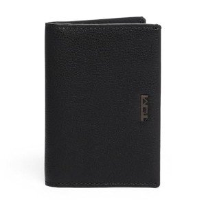 TUMI Nassau Black Texture Rfid Wallet, One Size