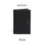 TUMI Nassau Black Texture Rfid Wallet, One Size