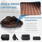 VX VONXURY Men's Canvas Laptop Messenger Bag for Work