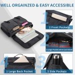 VX VONXURY Men's Canvas Laptop Messenger Bag for Work