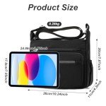 LassZone Women's Casual Crossbody Bag - Waterproof Nylon